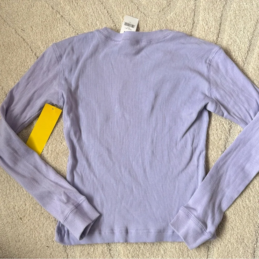 NWT Y2K‎ Gap 2001 Embroidered Flowers Long Sleeve Shirt Size 14 Youth Girls
